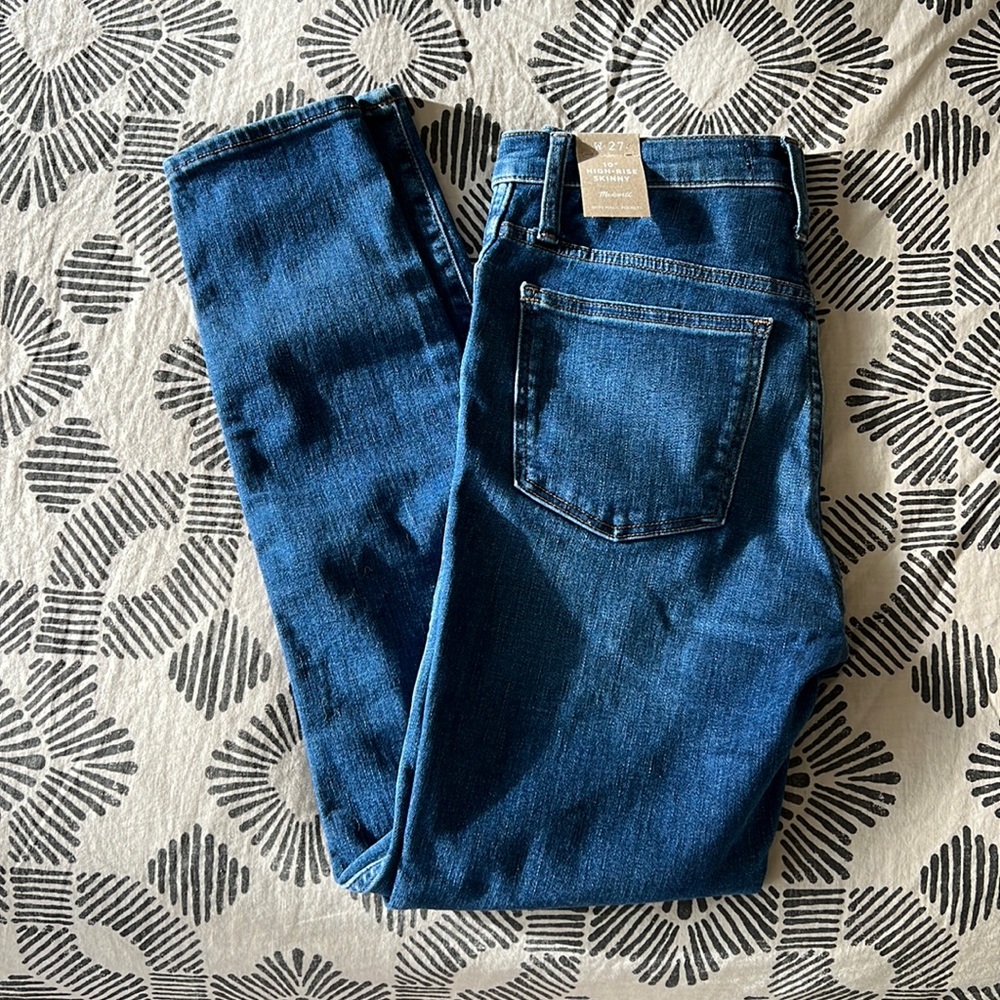 Brand new with tags Madewell high-rise skinny jean